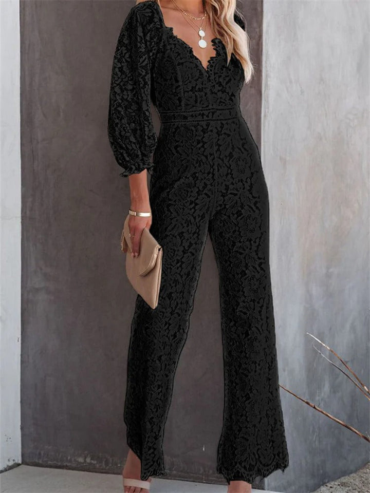 Elegant lace jumpsuits