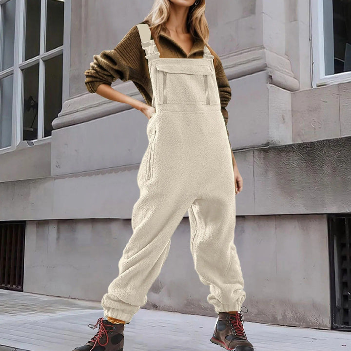 Warm jumpsuit for women casual jumpsuit