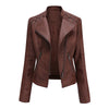 Chic PU Leather Jacket