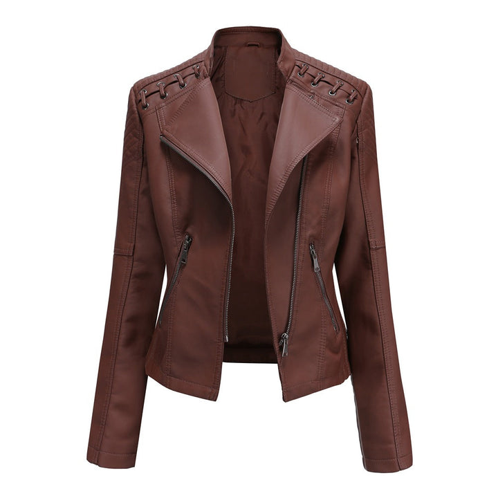 Chic PU Leather Jacket