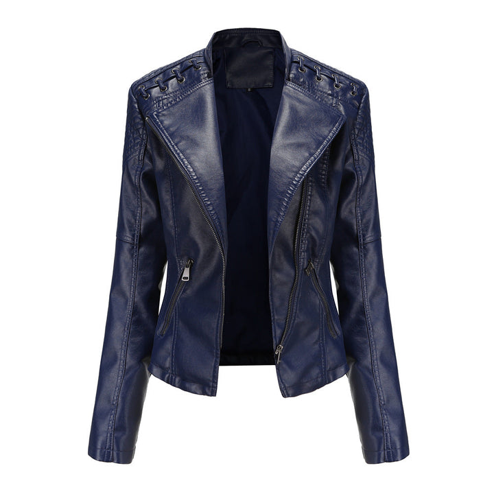 Chic PU Leather Jacket