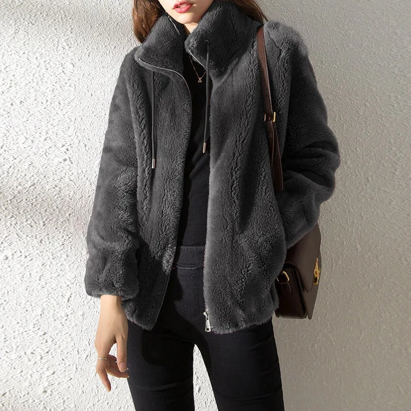 Faux Fur Jacket