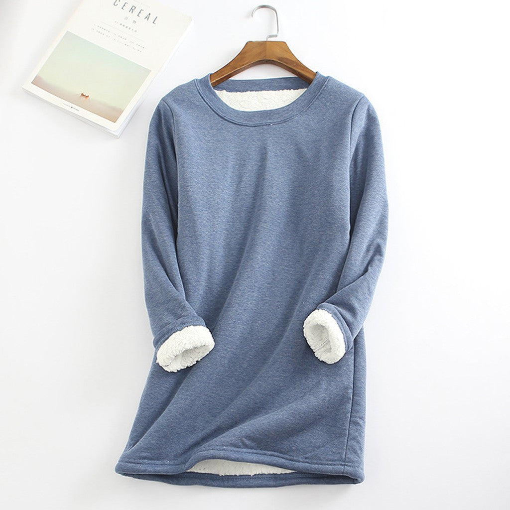 Comfortable jumper with fleece