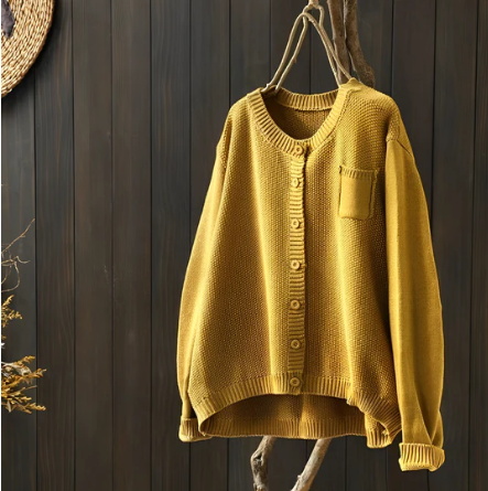 Soft jumper cardigan