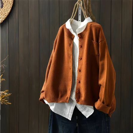 Soft jumper cardigan