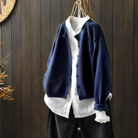 Soft jumper cardigan