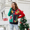 Ladies knitted Christmas jumper