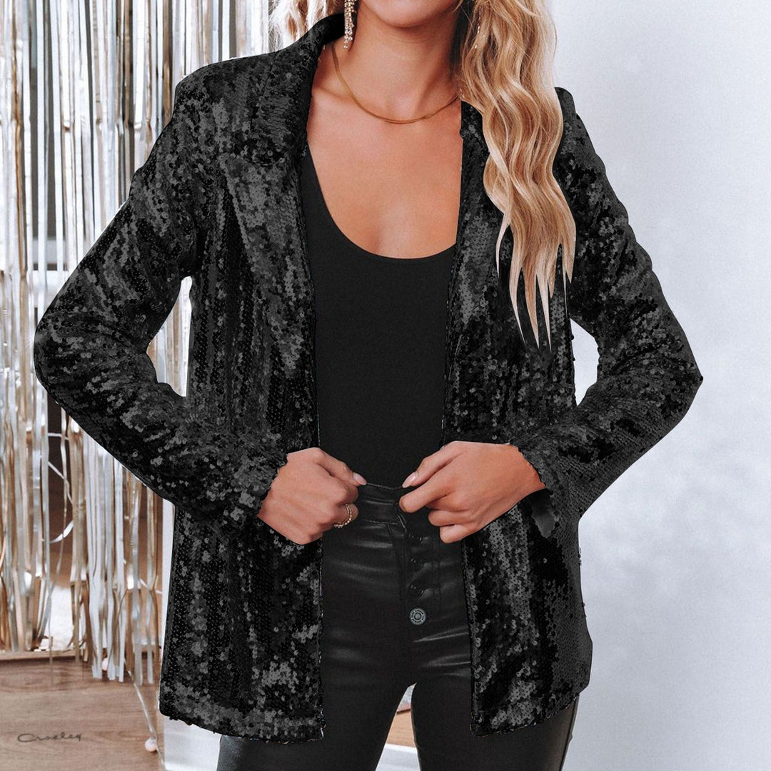 Blazer With Sequins