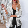 Blazer With Sequins