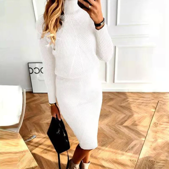 Cosy jumper knit dress