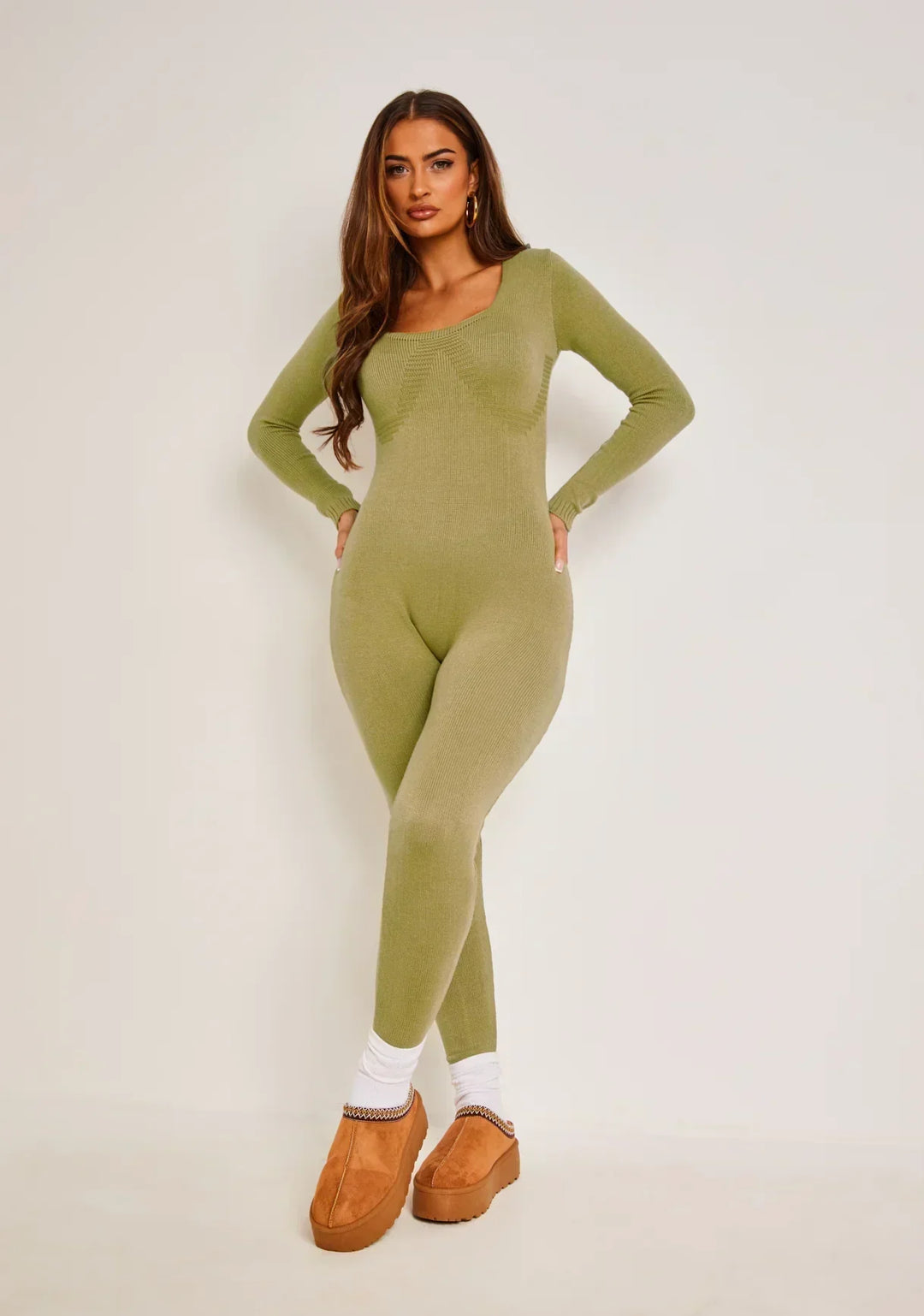 Berla - Jumpsuit with sleeves