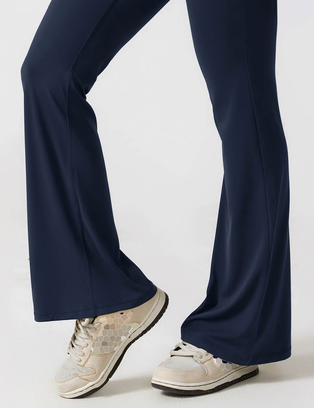 Paola™ flared jumpsuit with V-back