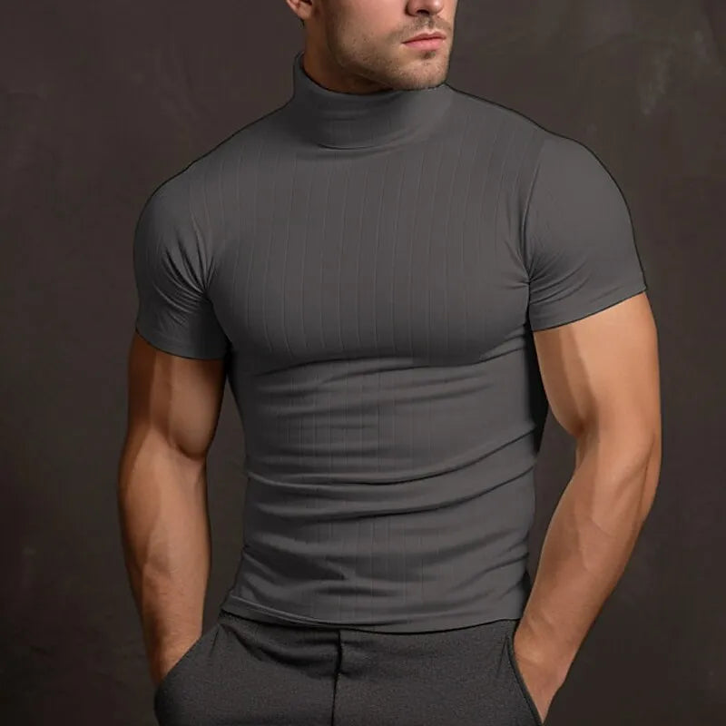 Men's turtleneck shirt