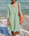 Women's - Summer Dress - Lightweight Cotton - Casual Style - Perfect for Warm Weather