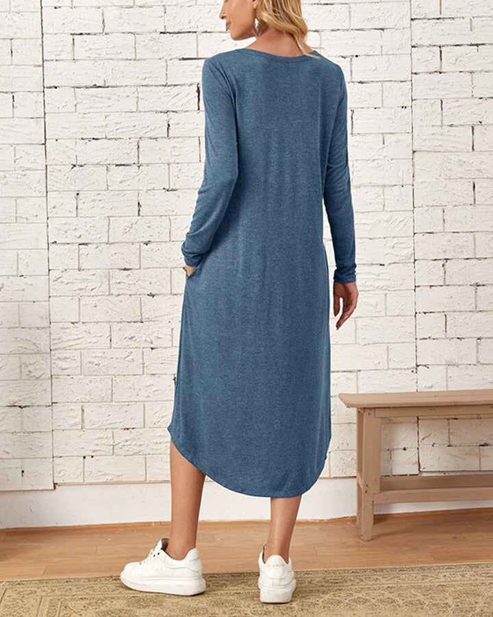 Long-sleeved dress for women