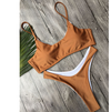 Plain Bikini Swimsuit For Women