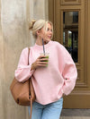 Crew neck jumper for women