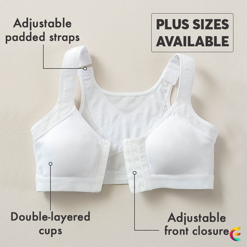 Comfy bra with adjustable support