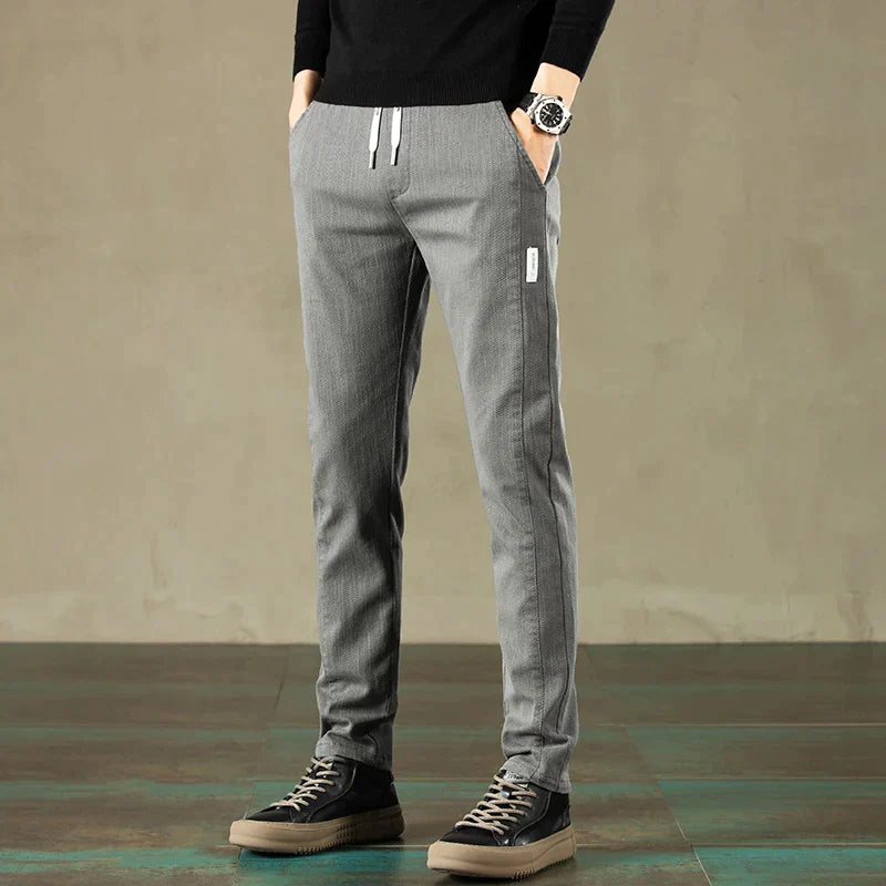 Comfortable regular fit trousers