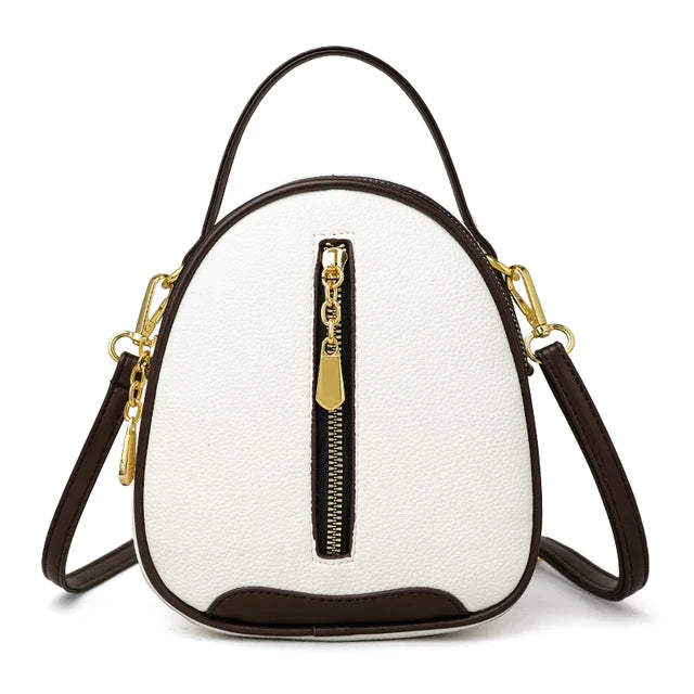 Shoulder bag with zip