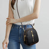 Shoulder bag with zip