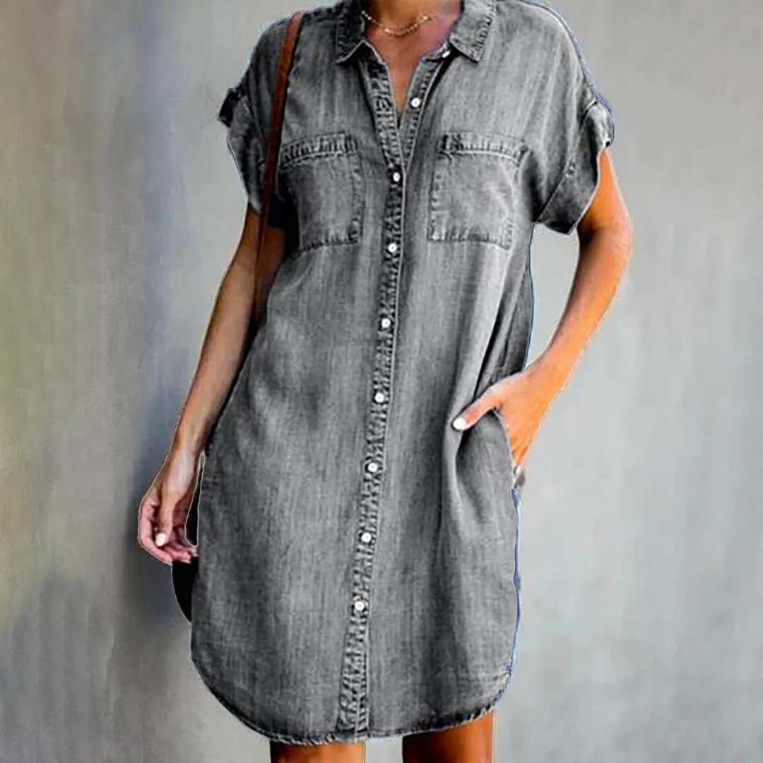 Denim dress