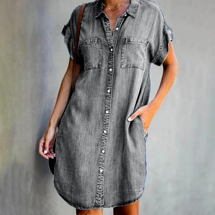 Denim dress