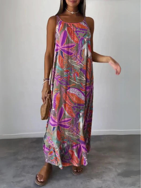 Comfy Printed long dress