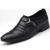 Buckle Design Leather Shoes for Men