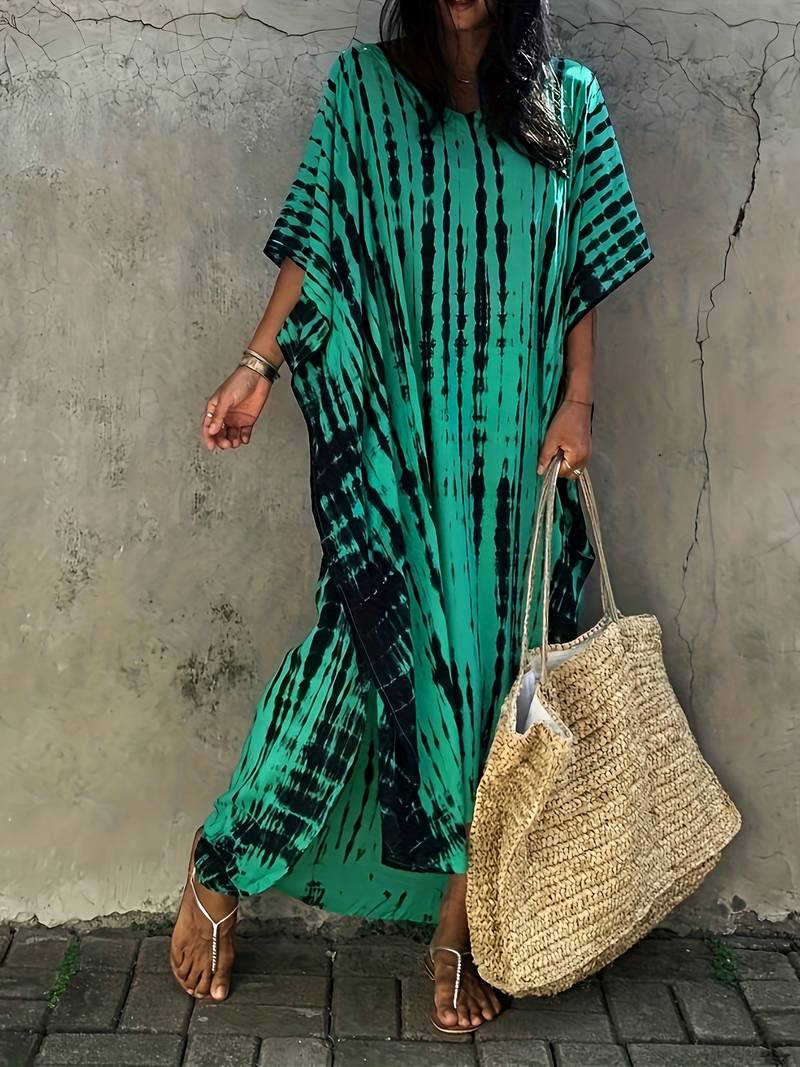 Oversized kaftan dress