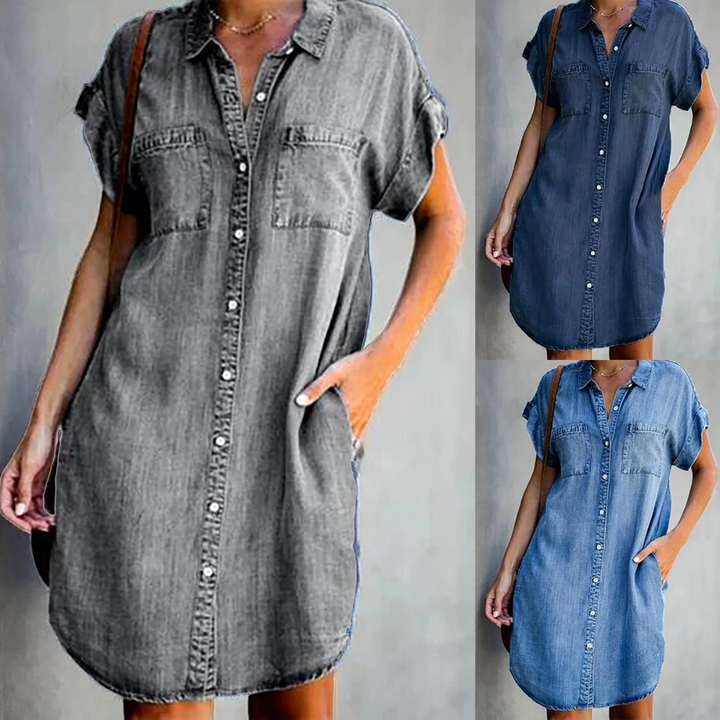 Denim dress