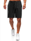 Men's linen shorts in large sizes