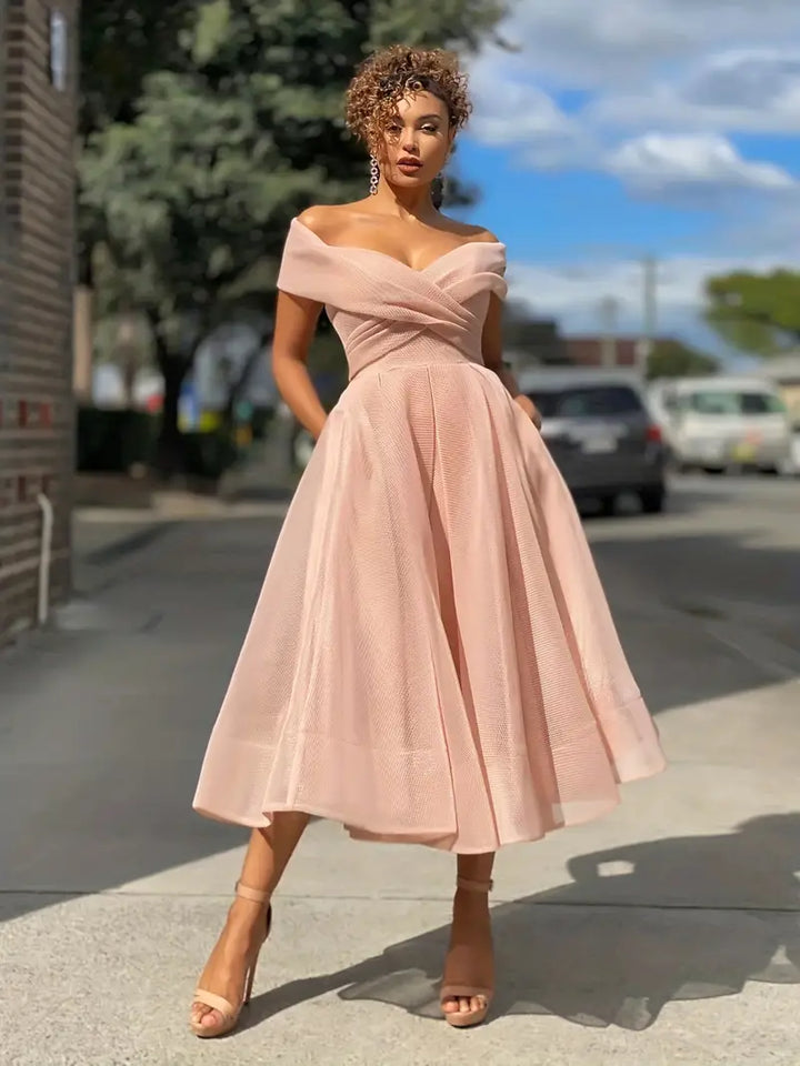 Elegant bridesmaid dress for your special day