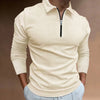 Men's T-shirt new zip long sleeve