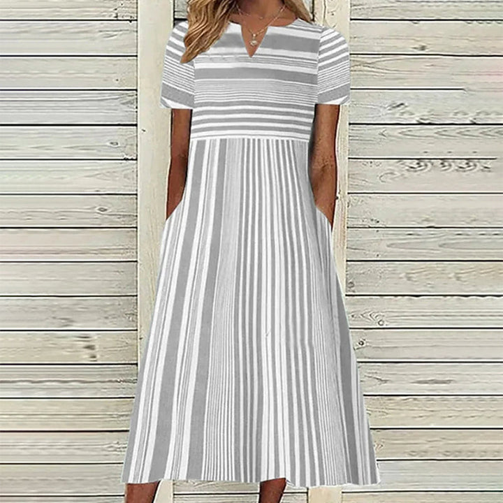 Casual striped dress