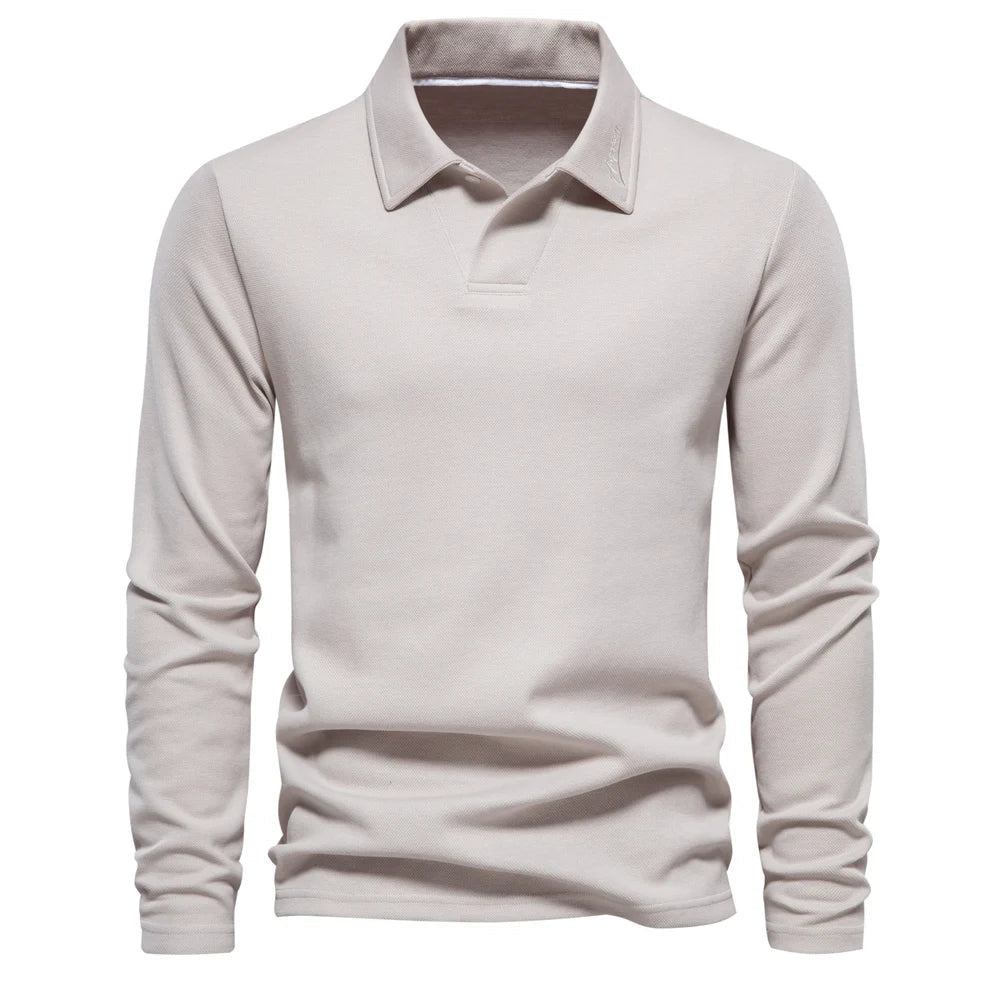 Men's luxury polo