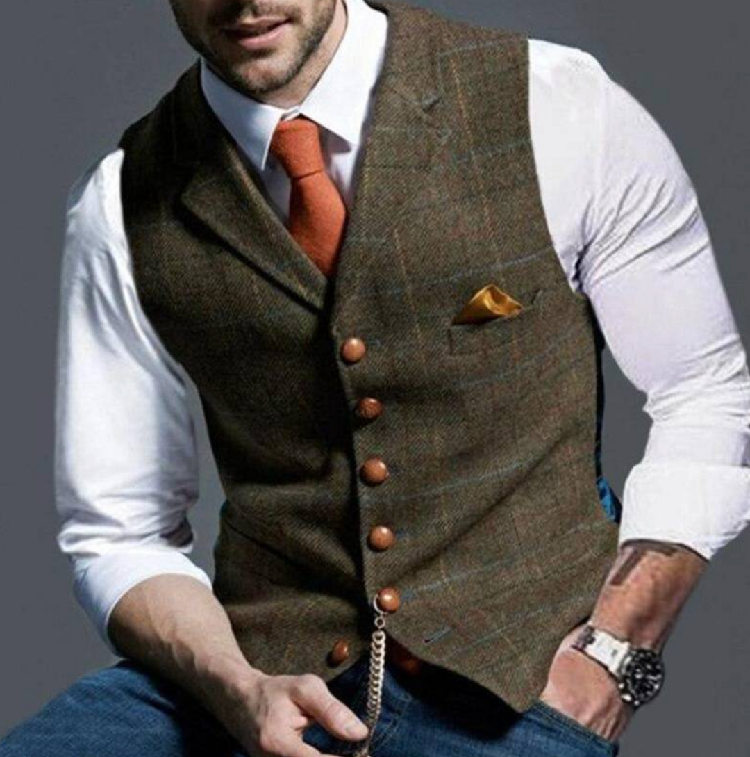 Elegant men's waistcoat