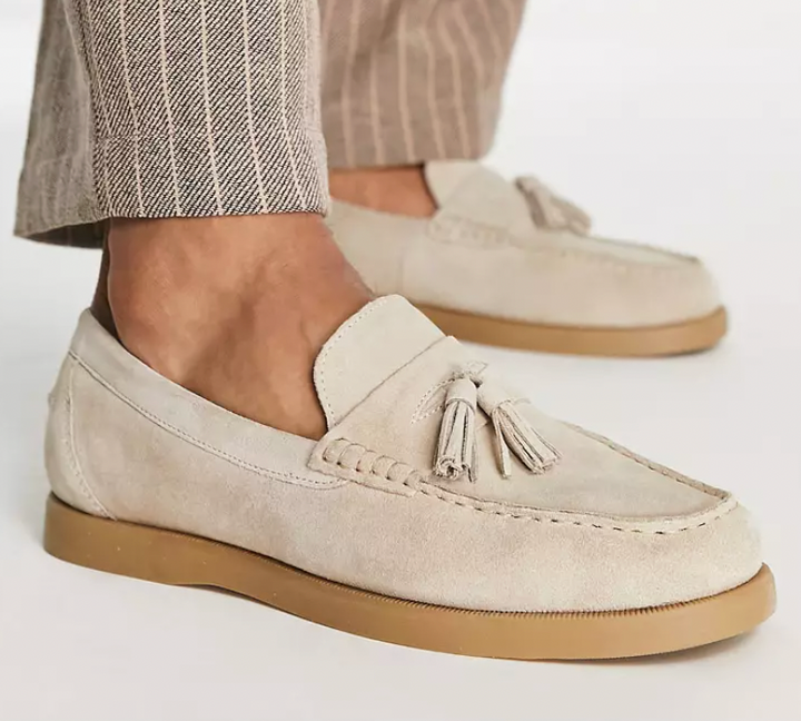 LENO - Classic men's suede loafers