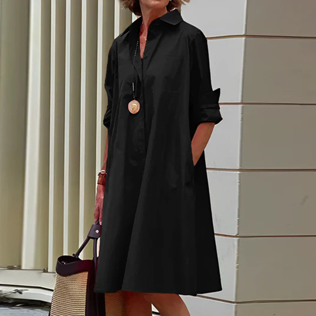 Elegant long sleeve dress