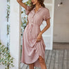 Dotted shirt dress for women