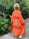 Love And Peace Cardigan