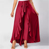 Maxi skirt with ruffle detail