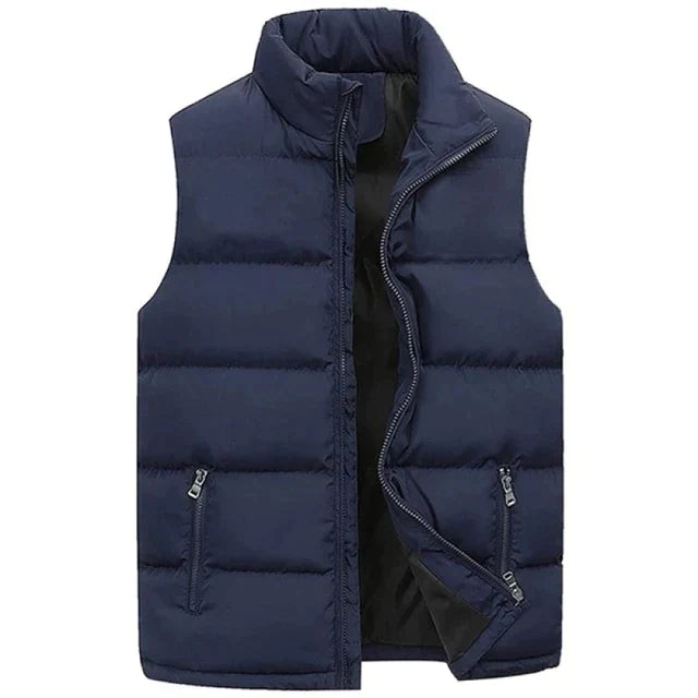 Men's puffer waistcoat