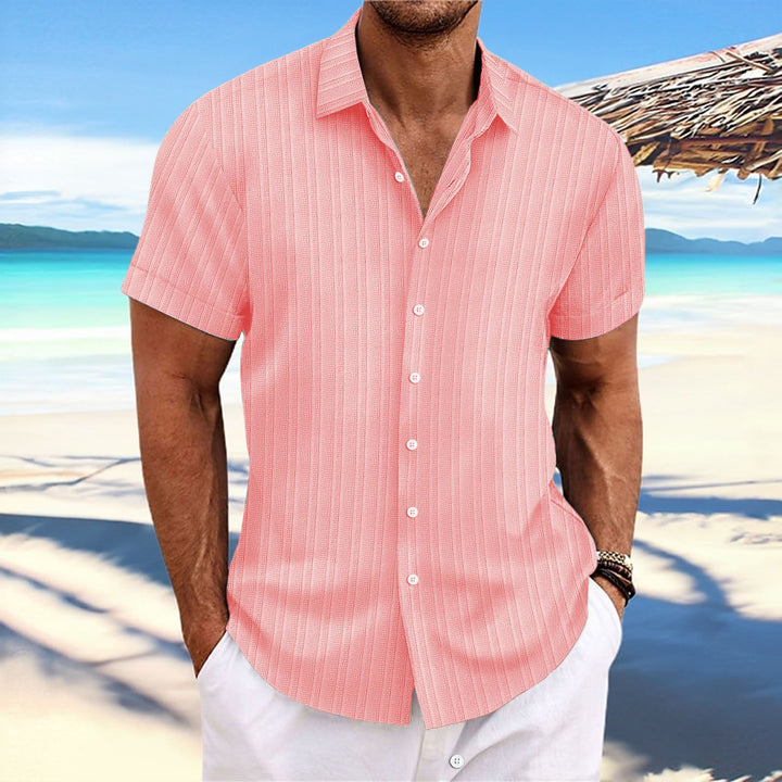 Alvaro - Striped shirt for men