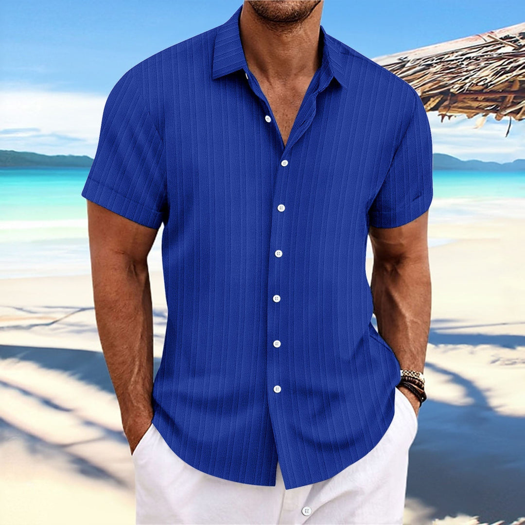 Alvaro - Striped shirt for men