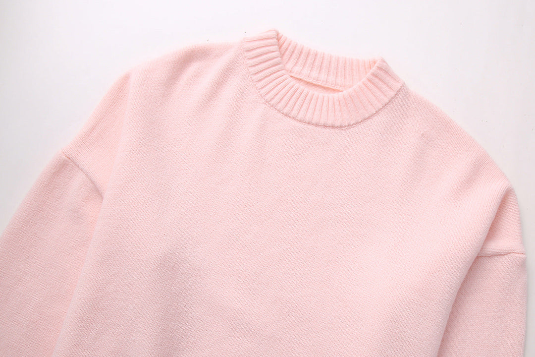 Round neck jumper