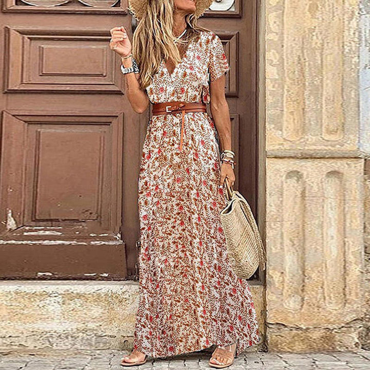 A chic and comfortable bohemian dress