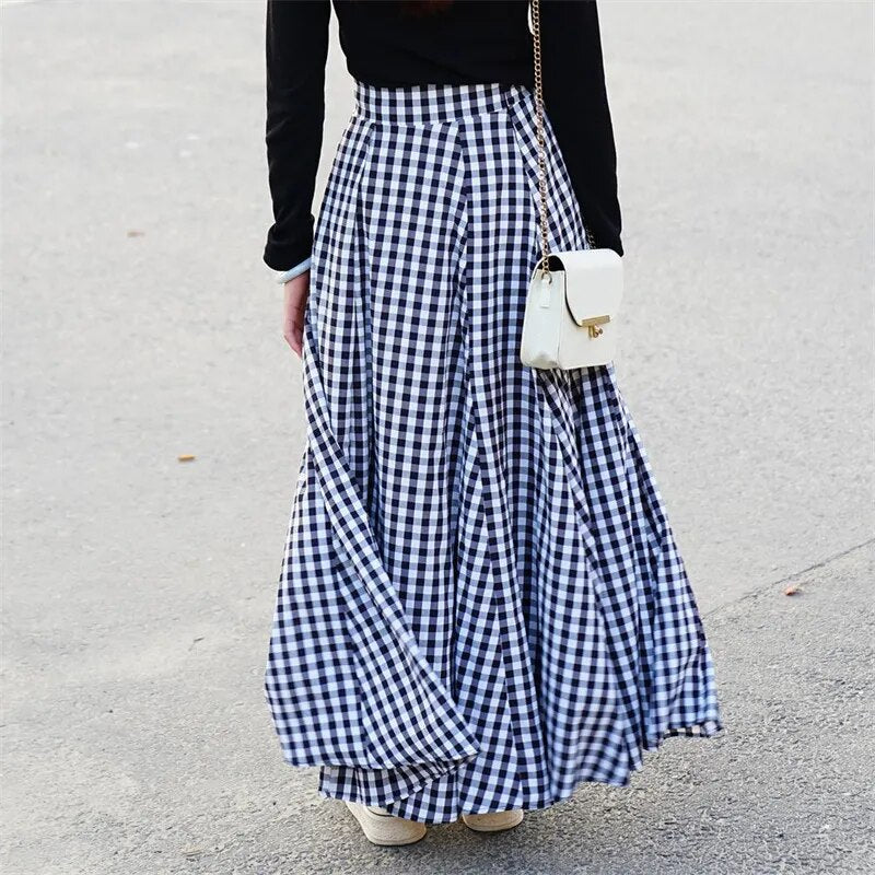 Beatrice - Maxi skirt with high waistband