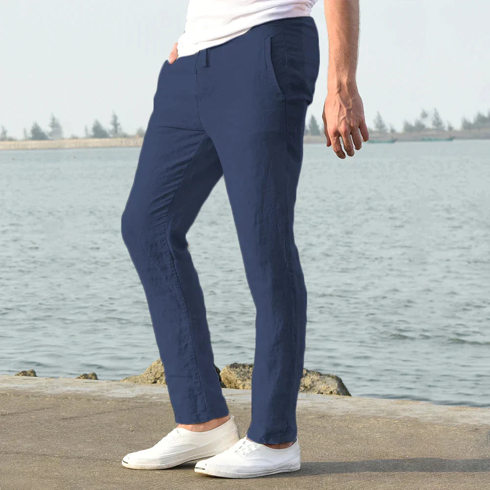 Breathable trousers for men