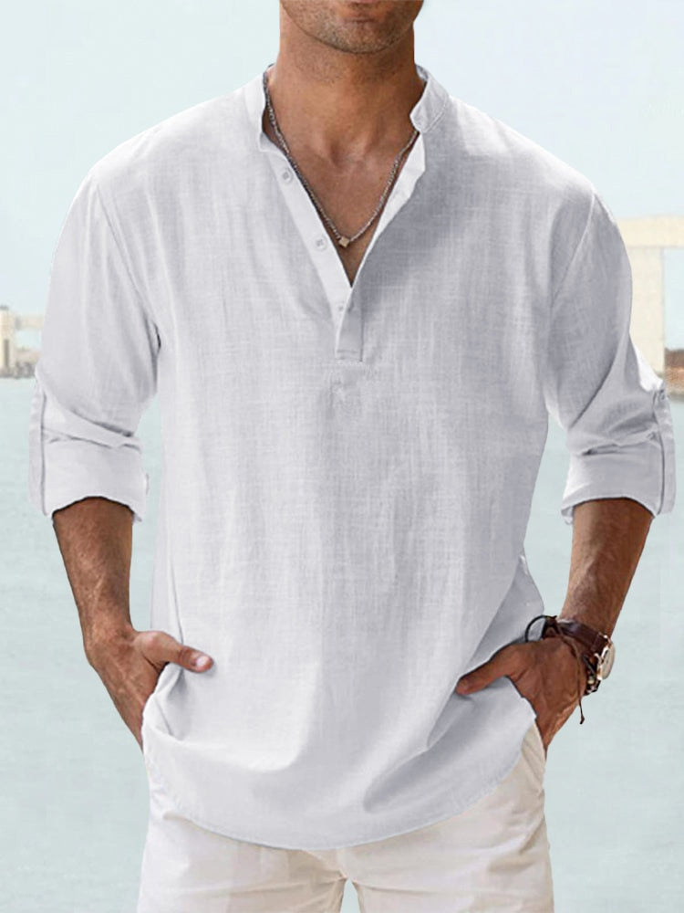 Adrian | Breathable linen shirt